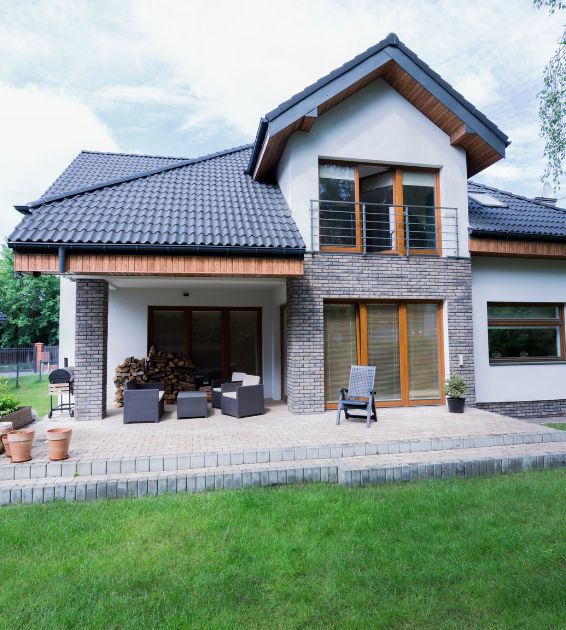 Casă rezidențială finalizată de firmă construcții în județul Satu Mare